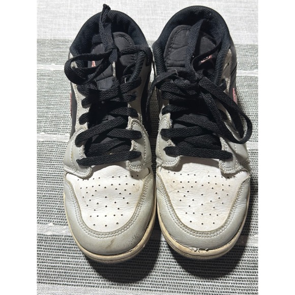 Nike Other - Nike Air Jordan 1 Mid GS White Black Pink Kids Size 6.5 SneakersY